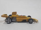 Vintage 1980s Yatming No. 1311 Lola T370 Formula 1 Indy #11 "GAP" Yellow Die Cast Toy Race Car Vehicle