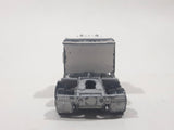 Vintage Yatming Kenworth Semi Tractor Truck 'White Wheels' White Die Cast Toy Car Vehicle