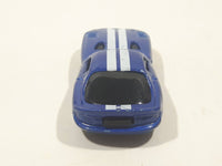 2019 Maisto Fresh Metal 1996 Dodge Viper GTS Blue with White Stripes Die Cast Toy Car Vehicle