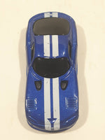 2019 Maisto Fresh Metal 1996 Dodge Viper GTS Blue with White Stripes Die Cast Toy Car Vehicle