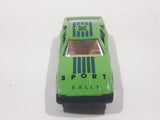 Vintage Yatming No. 1036 Toyota Celica #36 Rally Sport Green Die Cast Toy Race Car Vehicle