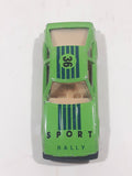 Vintage Yatming No. 1036 Toyota Celica #36 Rally Sport Green Die Cast Toy Race Car Vehicle