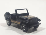 Vintage 1980s Yatming No. 1608 Jeep CJ7 Dark Green Die Cast Toy Car Vehicle