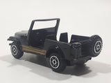 Vintage 1980s Yatming No. 1608 Jeep CJ7 Dark Green Die Cast Toy Car Vehicle