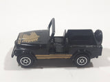 Vintage 1980s Yatming No. 1608 Jeep CJ7 Dark Green Die Cast Toy Car Vehicle