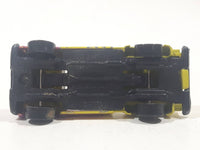 1998 JGI Subway Stepside Pickup Truck Yellow and Purple Die Cast Toy Car Vehicle