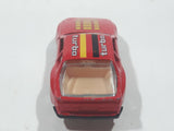 Vintage 1980s Yatming No. 1089 Porsche 944 Turbo 44 Red Die Cast Toy Car Vehicle with Opening Doors