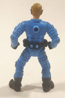 Blue Clothing Sun Glasses and Headset with Black Padding 4" Tall Toy Action Figure