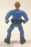 Blue Clothing Sun Glasses and Headset with Black Padding 4" Tall Toy Action Figure