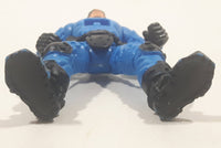 Blue Clothing Sun Glasses and Headset with Black Padding 4" Tall Toy Action Figure