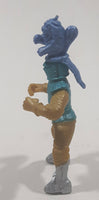 Knight with Foo Dog Lion Helmet 3 1/8" Tall Toy Figure