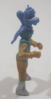 Knight with Foo Dog Lion Helmet 3 1/8" Tall Toy Figure