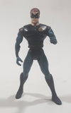 1995 Kenner DC Comics Robin Dark Purple Dark Green 4 1/2" Tall Toy Action Figure