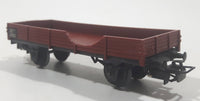 Marklin HO Scale DB 464637 X05 Low Side Hopper Short Gondola Dark Red Brown Plastic and Metal Train Car Vehicle Made in Germany