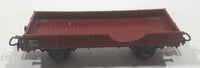 Marklin HO Scale DB 464637 X05 Low Side Hopper Short Gondola Dark Red Brown Plastic and Metal Train Car Vehicle Made in Germany