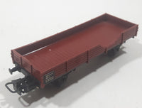 Marklin HO Scale DB 464637 X05 Low Side Hopper Short Gondola Dark Red Brown Plastic and Metal Train Car Vehicle Made in Germany