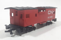 Bachmann HO Scale CN 79355 Caboose Brown Plastic and Metal Train Car Vehicle Made in China