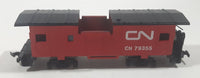 Bachmann HO Scale CN 79355 Caboose Brown Plastic and Metal Train Car Vehicle Made in China