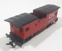 Bachmann HO Scale CN 79355 Caboose Brown Plastic and Metal Train Car Vehicle Made in China