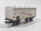 Marklin HO Scale DB 327154 Tko 02 Kuhlwagen Reefer Box Car White Plastic and Metal Train Car Vehicle Made in Germany