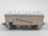 Marklin HO Scale DB 327154 Tko 02 Kuhlwagen Reefer Box Car White Plastic and Metal Train Car Vehicle Made in Germany