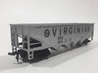 Tyco HO Scale Virginia VGN 2610 Hopper Car Grey Silver Metal Train Car Vehicle