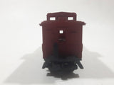 Tyco HO Scale CN 72952 Caboose Red Plastic and Metal Train Car Vehicle