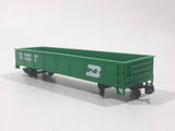 Bachmann HO Scale Burlington Northern Open Gondola Car Green Metal Train Car Vehicle Missing Two Sets of Wheels