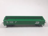 Bachmann HO Scale Burlington Northern Open Gondola Car Green Metal Train Car Vehicle Missing Two Sets of Wheels