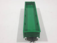 Bachmann HO Scale Burlington Northern Open Gondola Car Green Metal Train Car Vehicle Missing Two Sets of Wheels