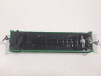 Bachmann HO Scale Burlington Northern Open Gondola Car Green Metal Train Car Vehicle Missing Two Sets of Wheels