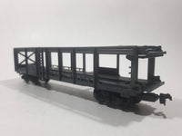 Lima HO Scale Car Transporter Auto Hauler Grey Plastic Train Car Vehicle Made in Italy