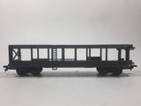 Lima HO Scale Car Transporter Auto Hauler Grey Plastic Train Car Vehicle Made in Italy