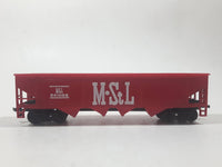 Bachmann HO Scale Minneapolis & St. Louis MStL 541085 Hopper Car Red Metal Train Car Vehicle