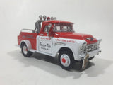 Crown Premiums Limited Edition Snap on Tools 1955 Chevy Tow Truck Big Al's Towing Red and White Die Cast Toy Car Vehicle with Opening Doors and Hood Missing Parts