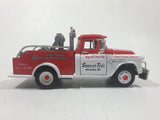 Crown Premiums Limited Edition Snap on Tools 1955 Chevy Tow Truck Big Al's Towing Red and White Die Cast Toy Car Vehicle with Opening Doors and Hood Missing Parts