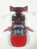 Burago Dodge Viper RT/10 Red 1/24 Scale Die Cast Toy Car Vehicle with Opening Doors and Hood Crack in Windshield