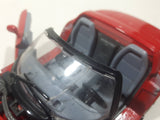 Burago Dodge Viper RT/10 Red 1/24 Scale Die Cast Toy Car Vehicle with Opening Doors and Hood Crack in Windshield