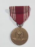 Vintage WWII Military US Efficiency Honor Fidelity For Good Conduct Award Medal