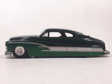 1998 Racing Champions Issue #77 '49 Mercury Dark Green 1/24 Scale Die Cast Toy Car Vehicle with Opening Hood