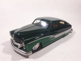 1998 Racing Champions Issue #77 '49 Mercury Dark Green 1/24 Scale Die Cast Toy Car Vehicle with Opening Hood