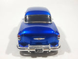 Jada Big Time Kustoms 1953 Chevrolet Bel Air Metallic Blue 1/24 Scale Die Cast Toy Car Vehicle with Opening Doors and Hood