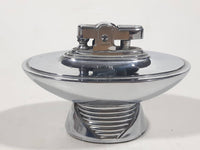 Antique 1948 Ronson Tempo Chrome Table Top Lighter 449159