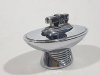 Antique 1948 Ronson Tempo Chrome Table Top Lighter 449159