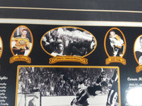 Bobby Orr Career Highlights with Boston Bruins Pin 14" x 15" No Frame