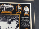 Bobby Orr Career Highlights with Boston Bruins Pin 14" x 15" No Frame