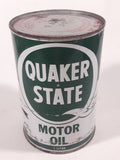 Vintage Quaker State HDX S.A.E. 30 Motor Oil 1 Litre Metal Can