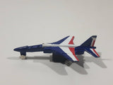 No. 6024 - 6029 Fighter Jet Red White Blue Pullback Motorized Friction Die Cast Toy Car Vehicle