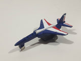 No. 6024 - 6029 Fighter Jet Red White Blue Pullback Motorized Friction Die Cast Toy Car Vehicle