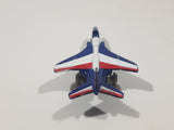 No. 6024 - 6029 Fighter Jet Red White Blue Pullback Motorized Friction Die Cast Toy Car Vehicle